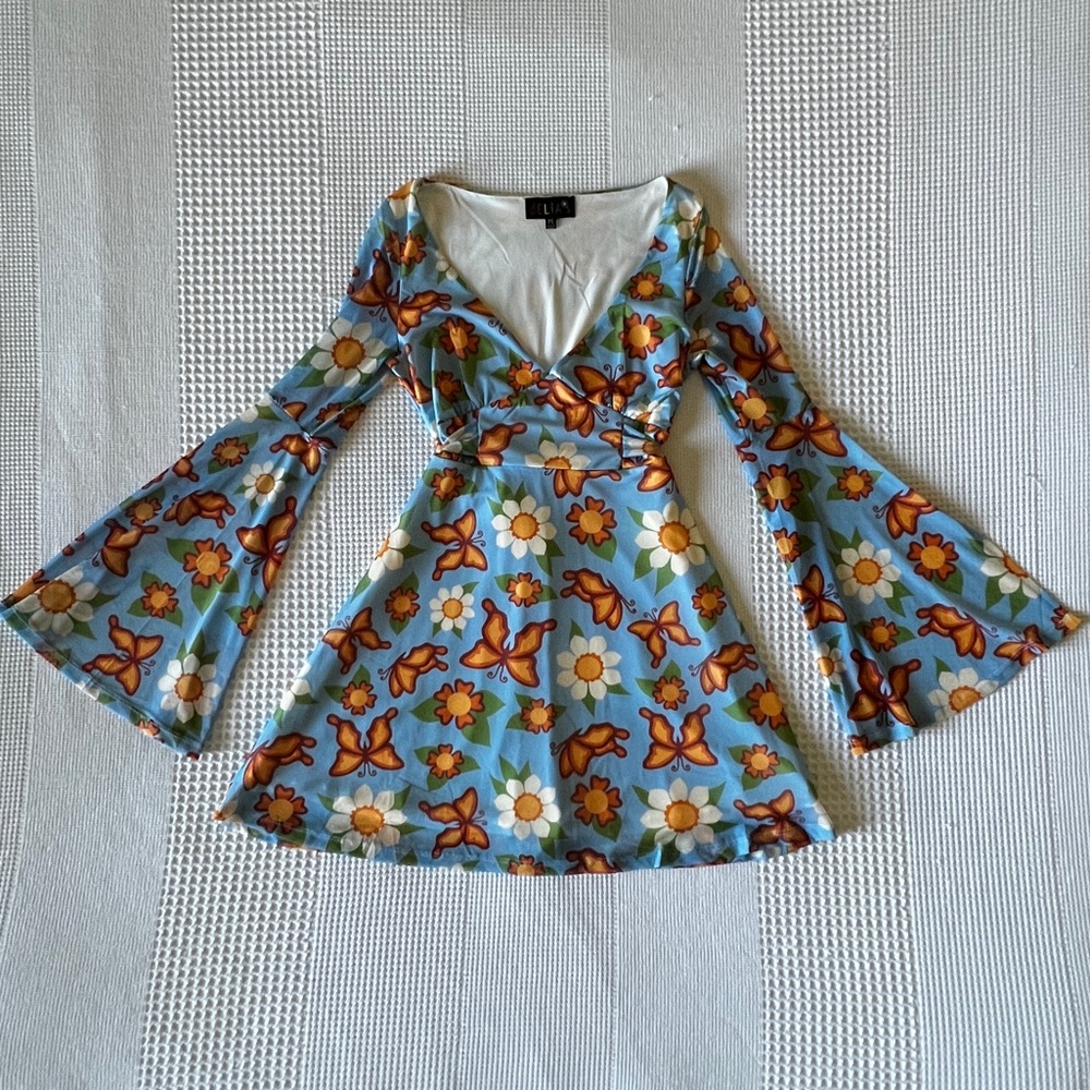 NWOT - Dolls Kill - ‘Just Add Sunshine Babydoll Dress’ - Medium